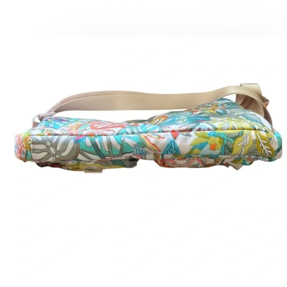 Vera Bradley • Utility Small Crossbody Bag/Recycled Cotton • Rain Forest Canopy - Picture 12 of 14
